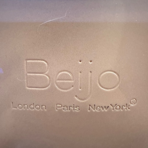 Beijo Light Pink Tote with Polished Silver Handle - Picture 2 of 11